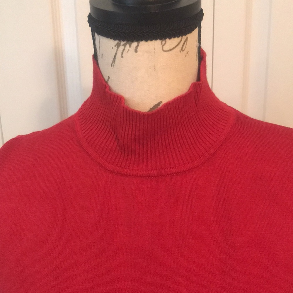 Alison Sheri High Neck Shell Sweater - Picture 2 of 6
